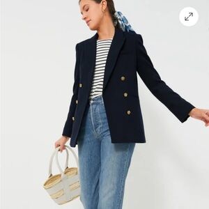 Tuckernuck Navy Diana Blazer